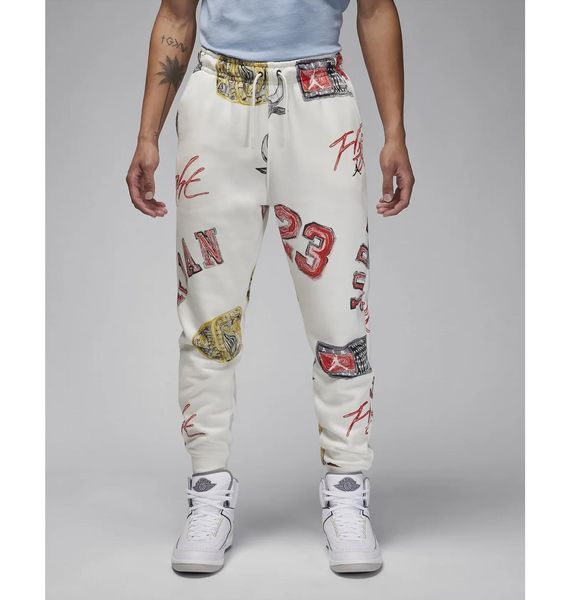 Брюки мужские Jordan M Ess Aop Flc Pant (FN4547-133), S, OFC, 30% - 40%, 1-2 дня