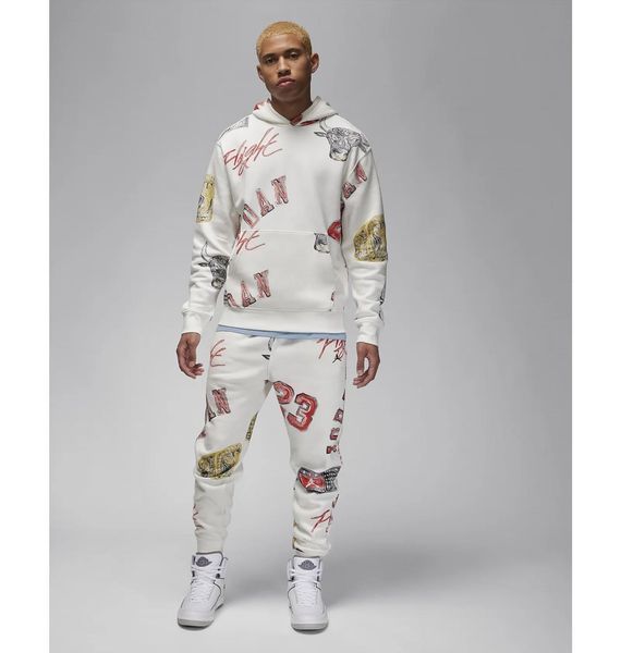 Брюки мужские Jordan M Ess Aop Flc Pant (FN4547-133), S, OFC, 30% - 40%, 1-2 дня