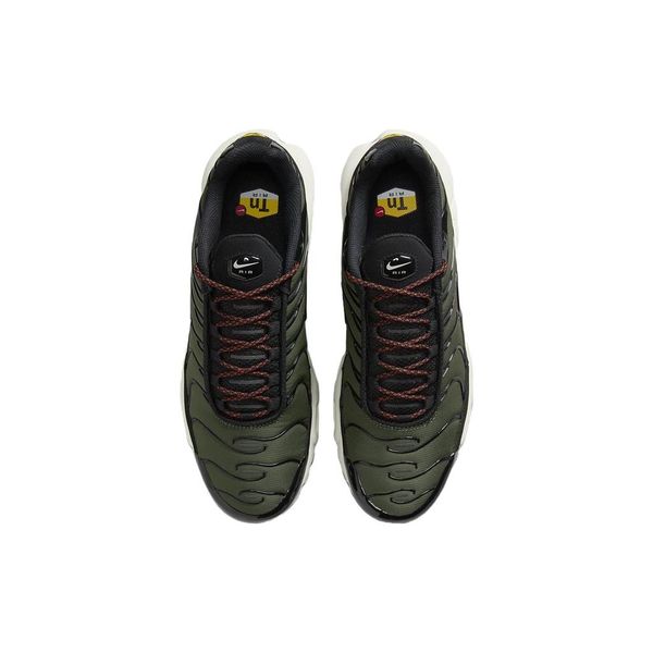 Кросівки чоловічі Nike Air Max Plus Black Cargo Khaki (FB9722-300), 41, WHS, 1-2 дні