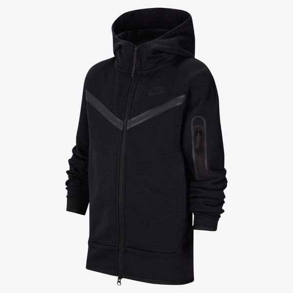 Свитер детской Nike B Nsw Tch Flc Fz (CU9223-010), XS, WHS, > 50%, 1-2 дня