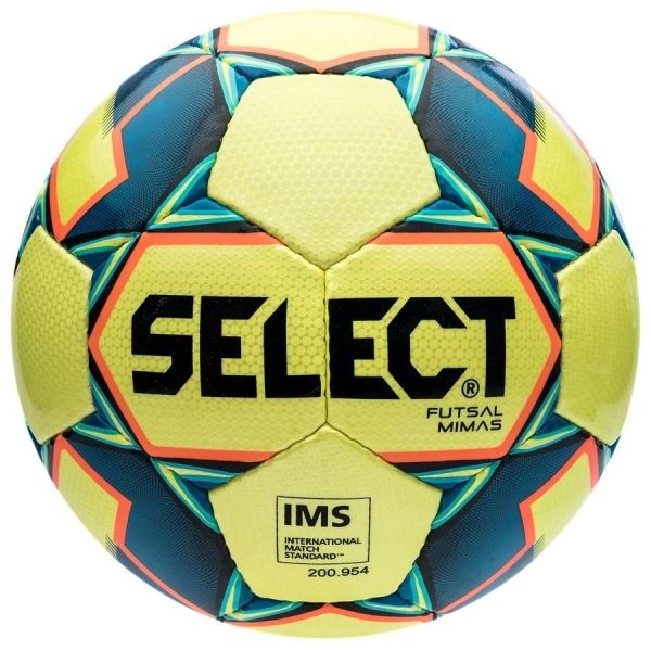 М'яч Select Futsal Mimas Yellow (SELECT MIMAS YELLOW), 4, WHS