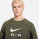 Фотографія Кофта чоловічі Nike Air Ft Crew Sweatshirt (DQ4205-222) 3 з 3 | SPORTKINGDOM
