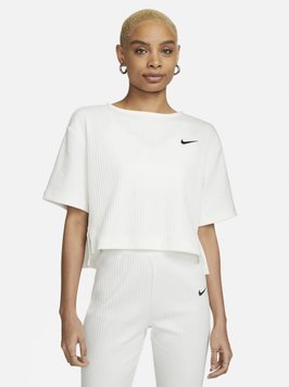 Футболка женская Nike Nsw Rib Jrsy Ss Top (DV7870-133), L, WHS, > 50%, 1-2 дня