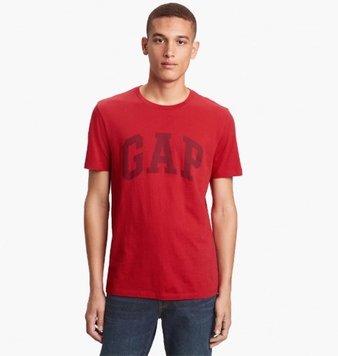 Футболка мужская Gap Logo Crimson (547309311), M, WHS, 1-2 дня