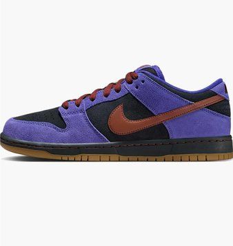 Кроссовки мужские Nike Sb Dunk Low Pro Violet/Black (HQ1625-500), 44, OFC, 1-2 дня