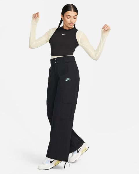 Спортивный топ женской Nike Sportswear Chill Knit Women's Tight Cropped Mini (FB8279-010), L, WHS, 40% - 50%, 1-2 дня