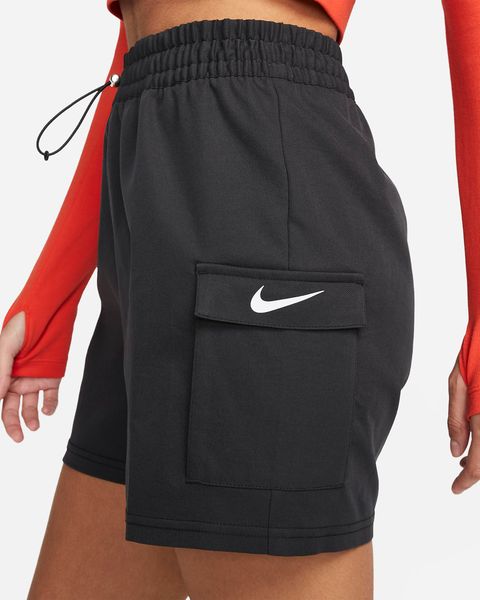 Шорты женские Nike Sportswear Swoosh Women's Woven Shorts (FJ4887-010), L, WHS, 30% - 40%, 1-2 дня