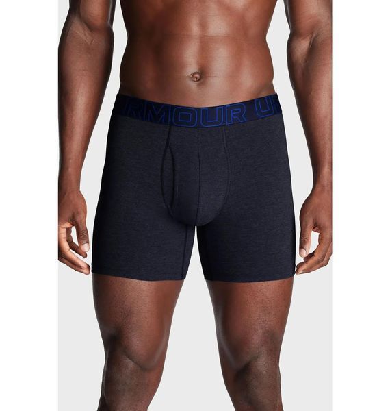 Труси-боксерки чоловічі Under Armour Ua Performance Cotton - Solid 6 3Pk (1383889-410), LG, OFC, 10% - 20%, 1-2 дні
