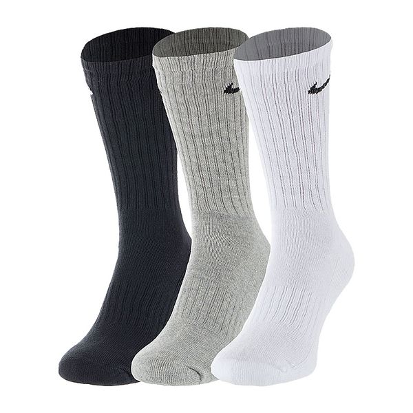 Носки Nike Unisex Cushion Crew Training Sock (3 Pair) (SX4508-965), 38-42, OFC, 10% - 20%, 1-2 дня