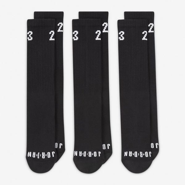 Носки Jordan Essentials Crew Socks (DA5718-010), 34-38, WHS, 20% - 30%, 1-2 дня